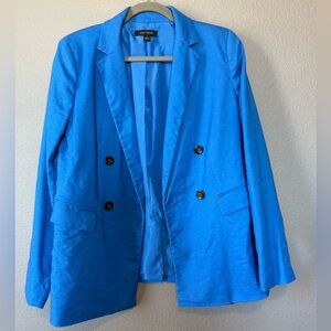 Ann Taylor Linen Blend Suit